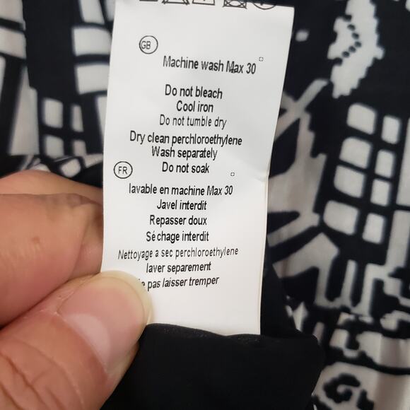 NWOT Color Block Stretchy Faux-Leather Detail Mini Sleeveless Dress Size Medium - Picture 13 of 14